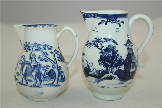 Two sparrowbeak jugs